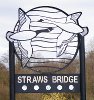 Straws Bridge Sign